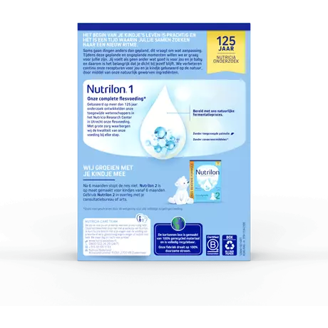 Nutrilon 1 Volledige Zuigelingenvoeding 0-6 Maanden 600 gram