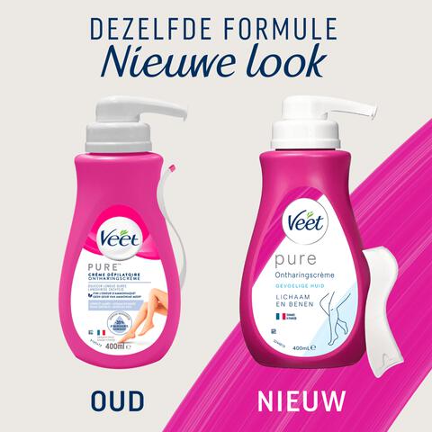 Veet Minima Ontharingscreme Gevoelige Huid 400 ML