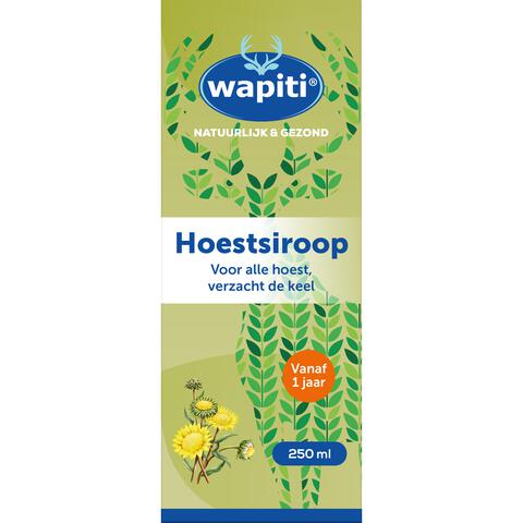 Wapiti Hoestsiroop 250 ML