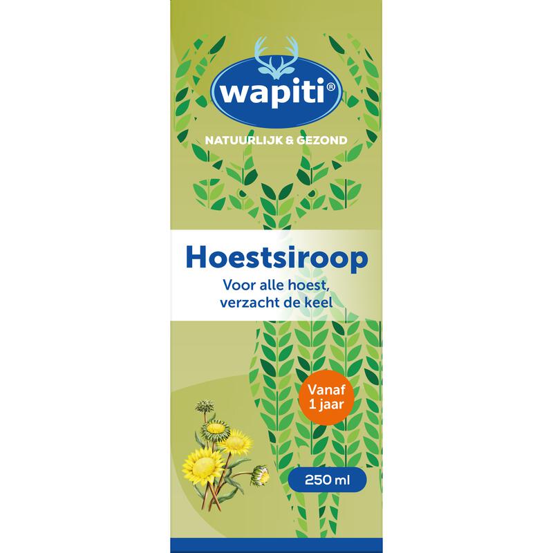 Wapiti Hoestsiroop 250 ML