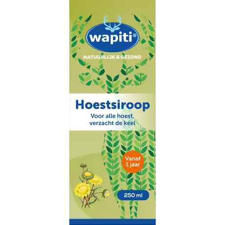 Wapiti Hoestsiroop 250 ML