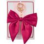  sleutelhanger roze strik
