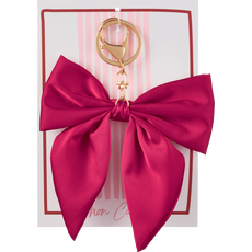  sleutelhanger roze strik