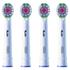 Oral-B 3D White Opzetborstels Wit 4 Stuks