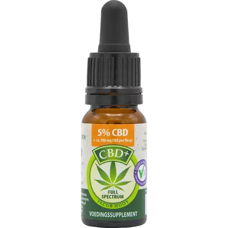 Jacob Hooy CBD Voedingssuplement Olie 10 ML