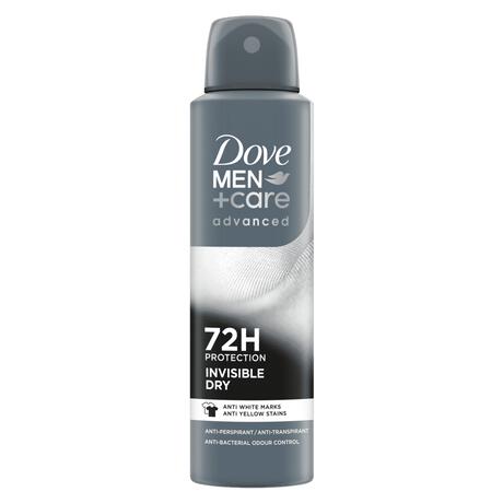 Dove Men+Care Advanced Invisible Dry Anti-transpirant Deodorant Spray 150 ML