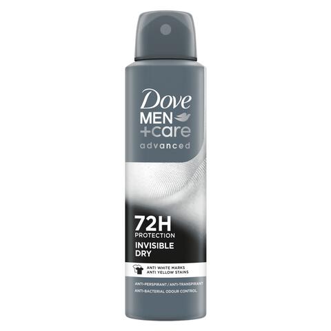 Dove Men+Care Advanced Invisible Dry Anti-transpirant Deodorant Spray 150 ML