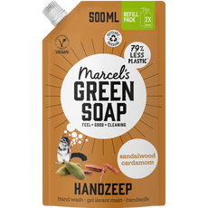 Marcel's Green Soap Handzeep Sandelhout & Kardemon Refill 500ML