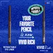 NYX Professional Makeup Vivid Rich Mechanical Pencil Sapphire Bling