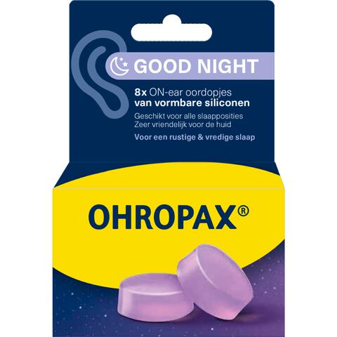 Ohropax Good Night 8 stuks