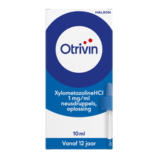 Otrivin Xylometazoline HCI 1 MG/ML Neusdruppels bij een Verstopte Neus 10 ML