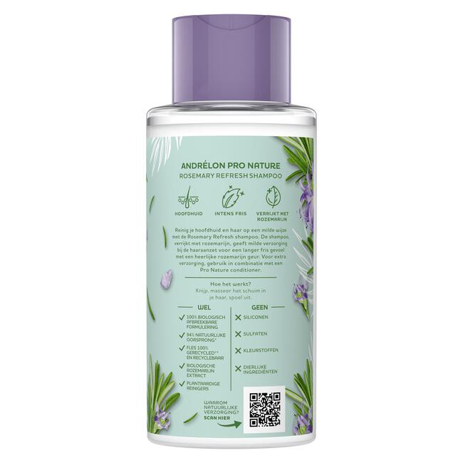 Andrélon Pro Nature Rosemary Refresh Shampoo 400 ML