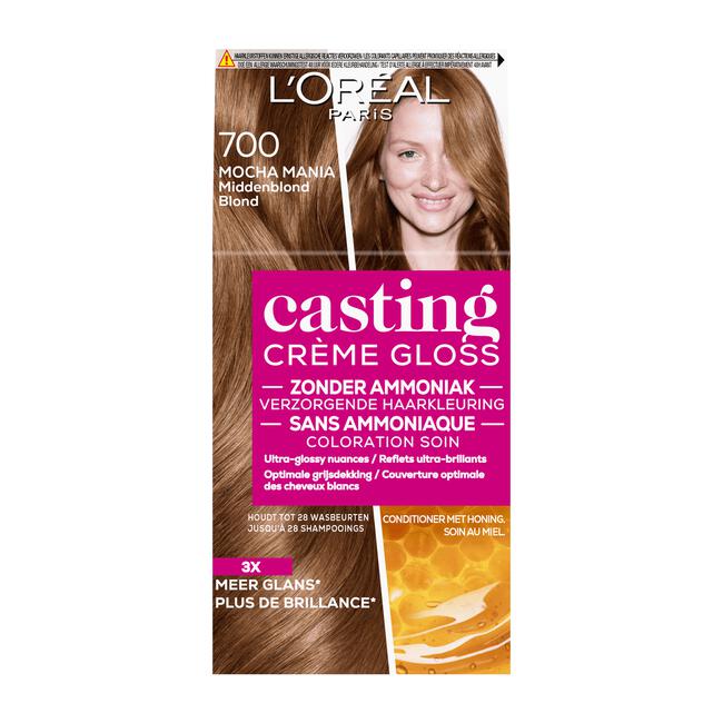 L'Oréal Paris Casting Crème Gloss Haarverf 700 Mocha Mania Middenblond