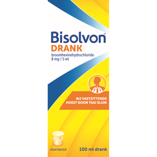 Bisolvon Drank Bij Vastzittende Hoest Voor Volwassen 8 Mg/5 Ml
