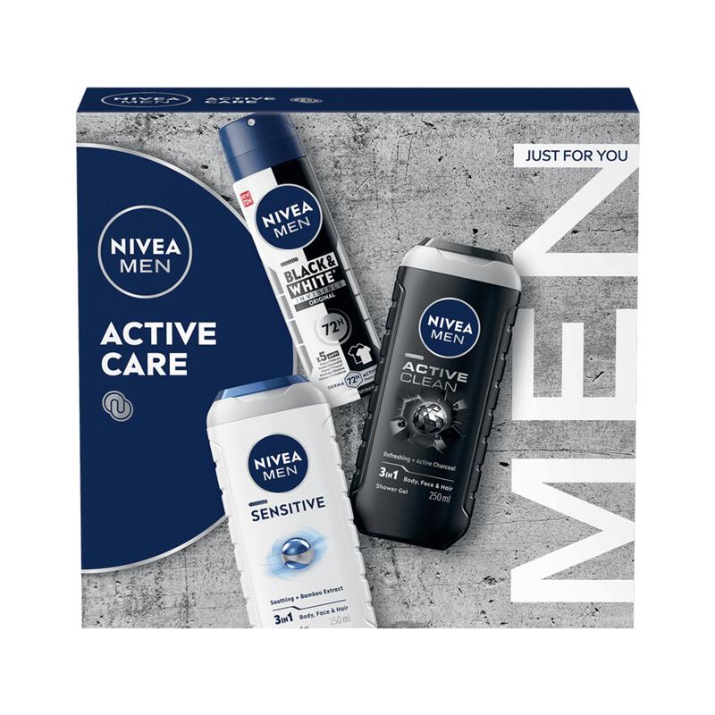 NIVEA Giftset Men Active Care