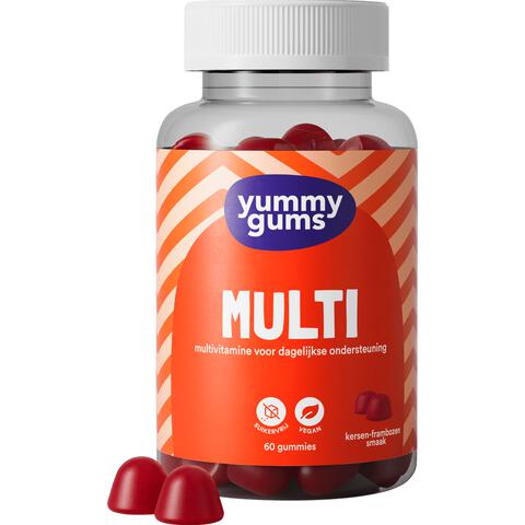 Yummygums Multi Suikervrij 60 stuks