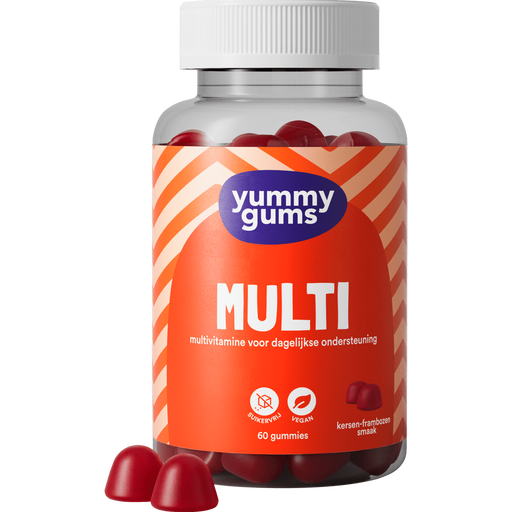Yummygums Multi Suikervrij Gummies 60 stuks