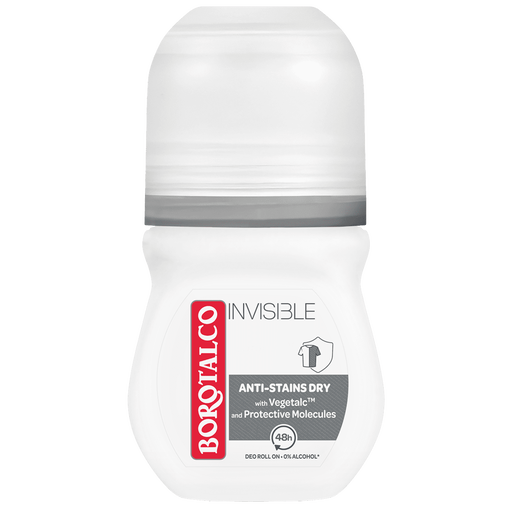 Borotalco Invisible Deodorant Roller 50 ML