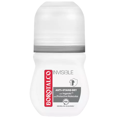 Borotalco Invisible Deodorant Roller 50 ML