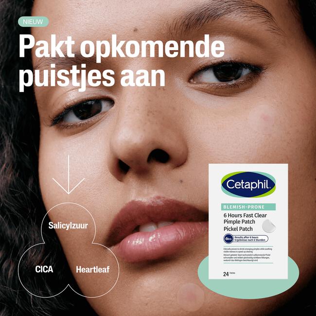 Cetaphil 6 Hour Fast Clear Acne Patch 24 stuks