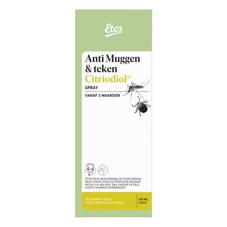 Etos Anti Muggen & Teken Spray 100 ML