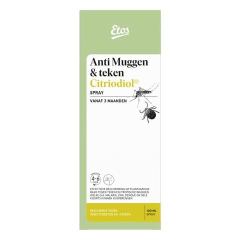 Etos Anti Muggen & Teken Spray 100 ML
