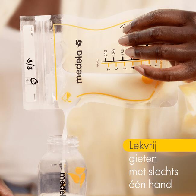 Medela Moedermelkbewaarzakjes met schenktuit 25 stuks