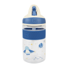 Nûby 2N1 Beker met Harde Tuit uit Tritan Blauw 3+ J 360 ML