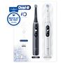 Oral-B iO 7 Zwart & Wit 2 Elektrische Tandenborstels By Braun