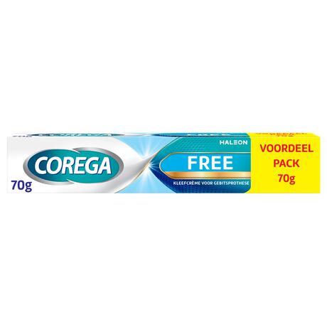 Corega Free Kleefcreme Kunstgebitten - 70 GR