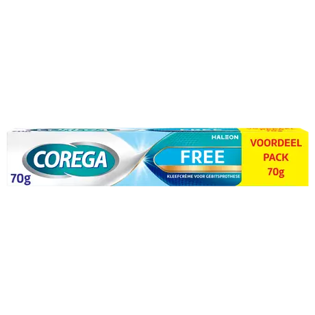 Corega Free Kleefcrème Kunstgebitten 70 gram