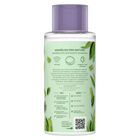 Andrélon Pro Nature Bamboo Volume Boost Shampoo&nbsp;400 ML