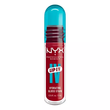 NYX Professional Make Up Lip IV Hydraterende Lipgloss + Stain 22 Cherry Drenched Rood