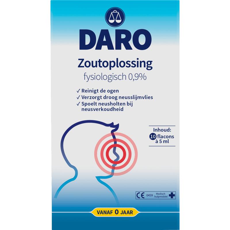Daro Zoutoplossing Fysiologisch 10 x 5 ML