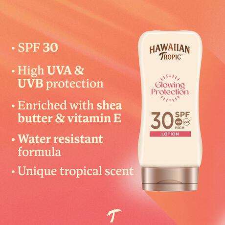 Hawaiian Tropic Glowing Protection Lotion SPF30 170 ML