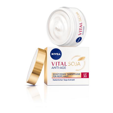 NIVEA Vital Soja Verstevigende Dagcrème SPF 30 Oudere Huid 50 ML