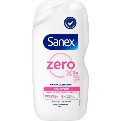 Sanex Zero% Hypoallergenic Hydrating Douchegel 400 ML
