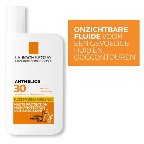 La Roche-Posay Anthelios Onzichtbare Zonnefluide Gezicht SPF30 50 ML