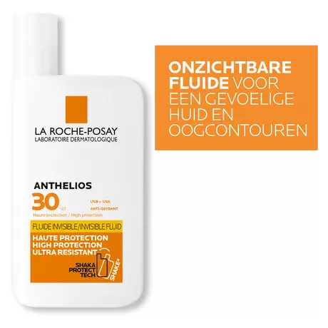 La Roche-Posay Anthelios Onzichtbare Zonnefluide Gezicht SPF30 50 ML