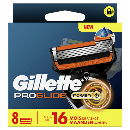 Gillette ProGlide Power Navulmesjes 8 stuks