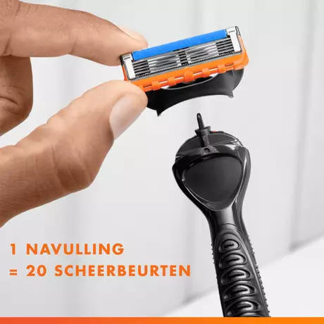 Gillette Fusion5 Power Navulmesjes 4 stuks