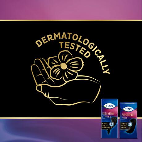 TENA Silhouette Noir Mini Verbanden 18 stuks