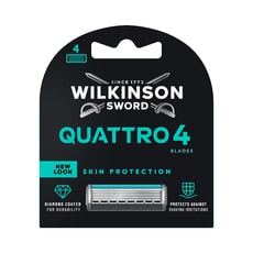 Wilkinson Sword Quattro Sensitive Blades 4 stuks