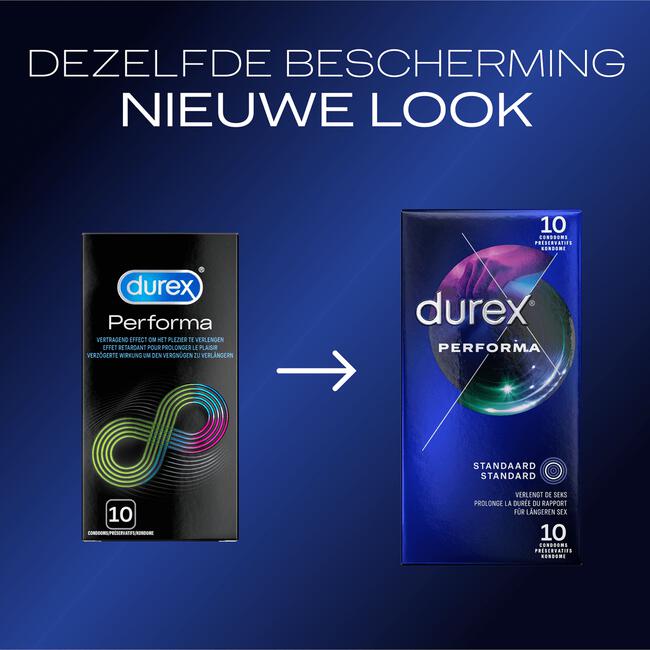 Durex Condooms Performa Vertragend Effect 10 stuks