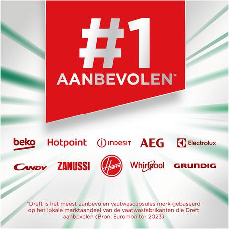 Dreft Vaatwas Platinum Plus Citroen 30 Stuks