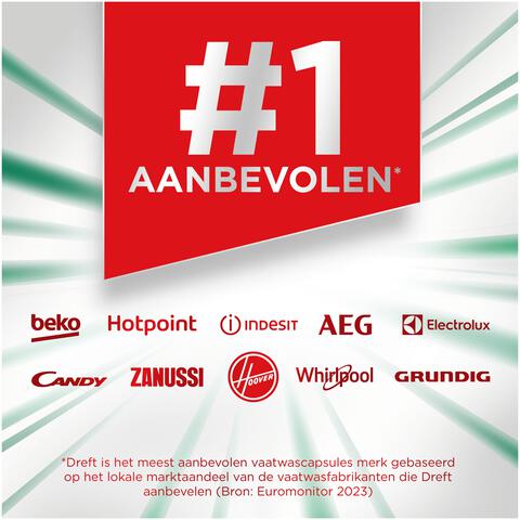 Dreft Vaatwas Platinum Plus Citroen 30 Stuks