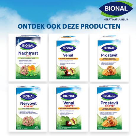 Bional Nachtrust Valeriaan Forte Capsules 60 stuks