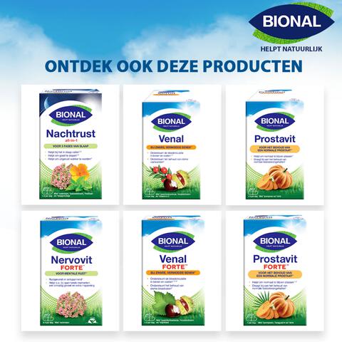 Bional Nachtrust Valeriaan Forte Capsules 60 stuks