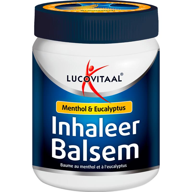 Lucovitaal Inhaleer Balsem Menthol & Eucalpytus 100 gram
