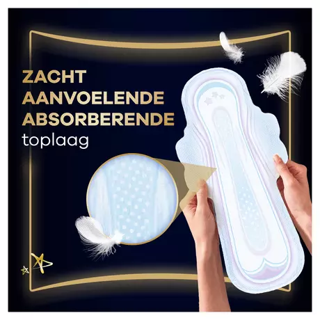 Always Maandverband Ultra Secure Night Extra Wings 8 stuks